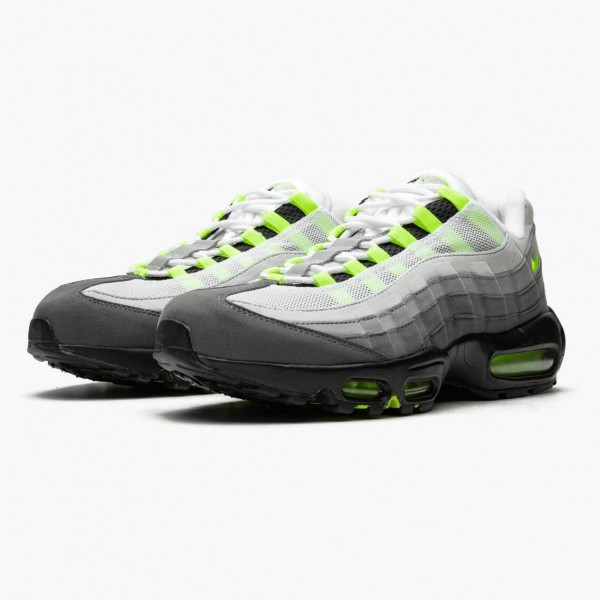 Blå  Nike Air Max 95 OG Neon 554970 071 Herre Sko