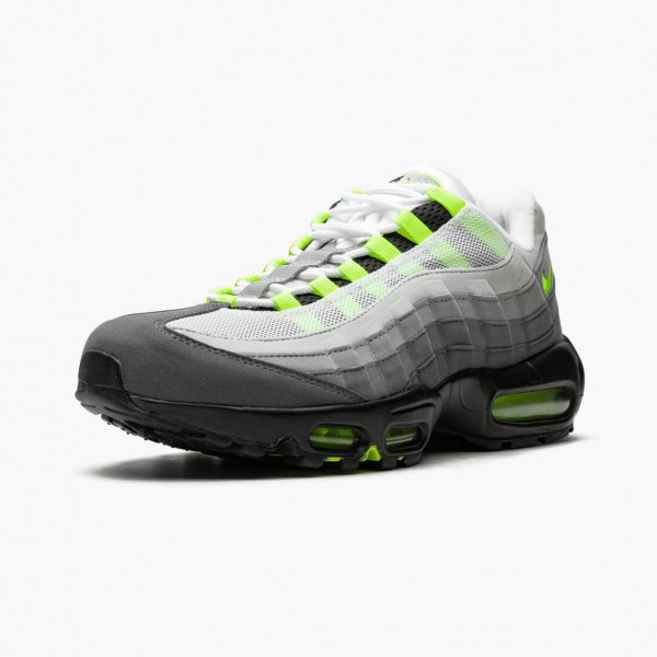 Blå  Nike Air Max 95 OG Neon 554970 071 Herre Sko