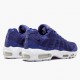 Svart  Nike Air Max 95 Stussy Loyal Blå AR4592 001 Herre Sneakers