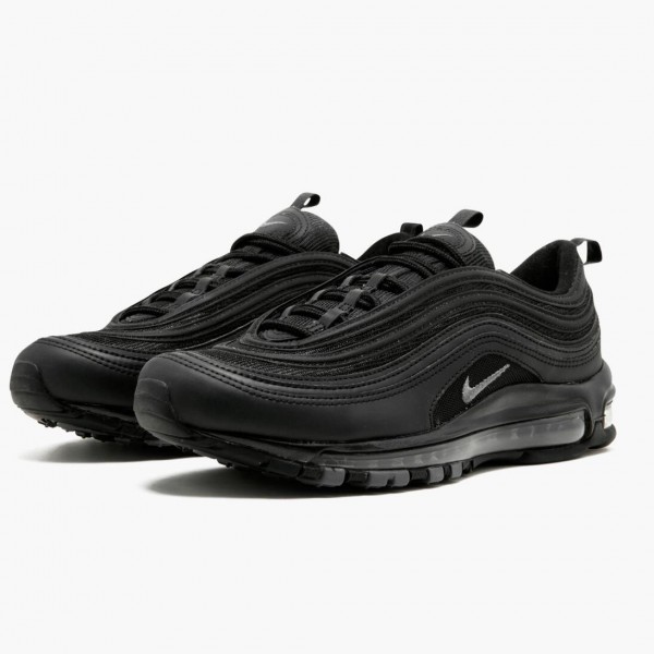 Rabatt  Nike Air Max 97 Svart Dark Grå 921733 001 Dame/Herre Sko