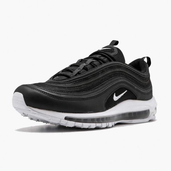 Rød  Nike Air Max 97 Svart Hvit 921826 001 Dame/Herre Sneakers