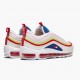 Rød  Nike Air Max 97 Corduroy Hvit AQ4137 101 Dame/Herre Sneakers