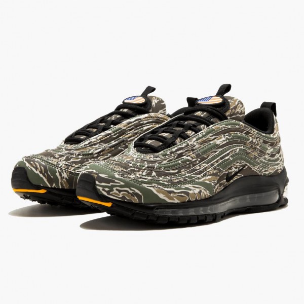 Rabatt  Nike Air Max 97 Country Camo AJ2614 205 Herre Sneakers