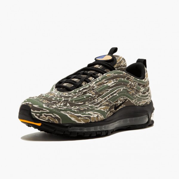 Rabatt  Nike Air Max 97 Country Camo AJ2614 205 Dame/Herre Sneakers