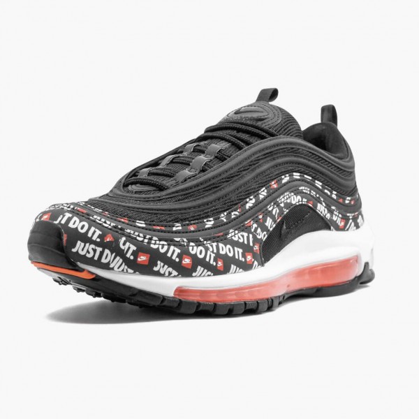 Rabatt  Nike Air Max 97 Just Do It Pack Svart AT8437 001 Dame/Herre Sneakers