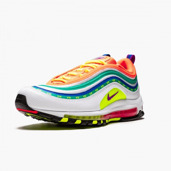 Het  Nike Air Max 97 London Summer of Love CI1504 100 Dame/Herre Sneakers