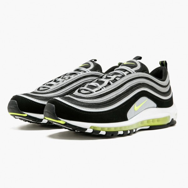 Rød  Nike Air Max 97 OG Svart Volt 921826 004 Dame/Herre Sko