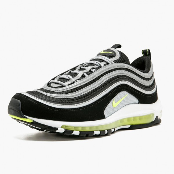 Rød  Nike Air Max 97 OG Svart Volt 921826 004 Dame/Herre Sko