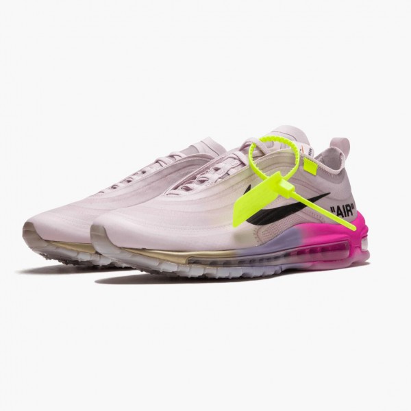 Svart  Nike Air Max 97 Off-Hvit Elemental Rose Serena Queen 585 600 Herre Sko