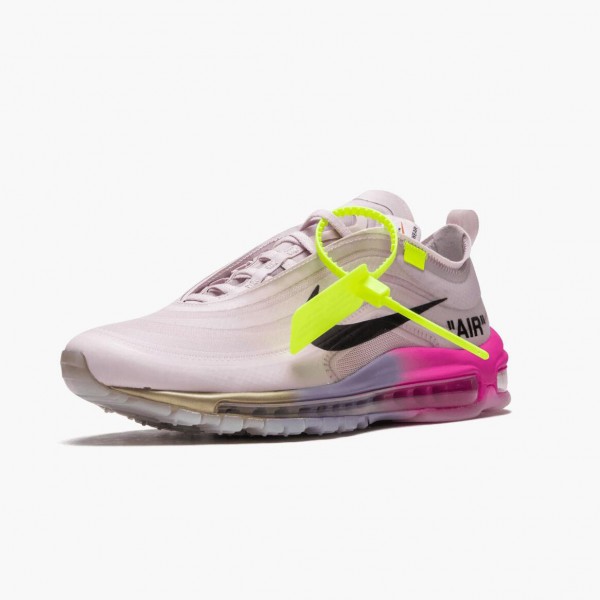 Svart  Nike Air Max 97 Off-Hvit Elemental Rose Serena Queen 585 600 Herre Sko