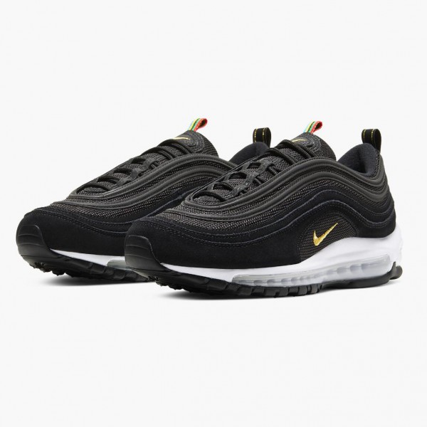 Rød  Nike Air Max 97 Olympic Rings Pack Svart CI3708 001 Dame/Herre Sneakers