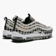 Rød  Nike Air Max 97 Plaid Light Cream 312834 201 Dame/Herre Sneakers