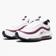 Svart  Nike Air Max 97 Rød Crush 921733 102 Dame/Herre Sneakers