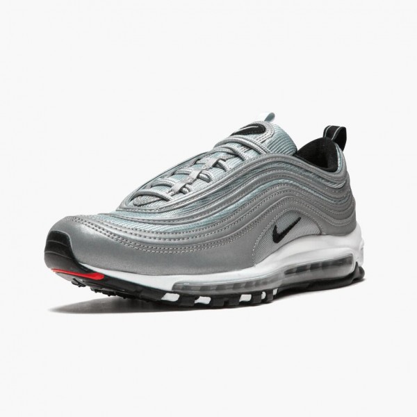 Rød  Nike Air Max 97 Reflective Sølv 312834 007 Dame/Herre Sko