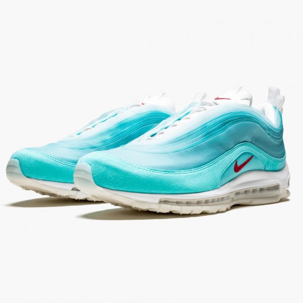 Billig  Nike Air Max 97 Shanghai Kaleidoscope CI1508 400 Dame/Herre Sneakers