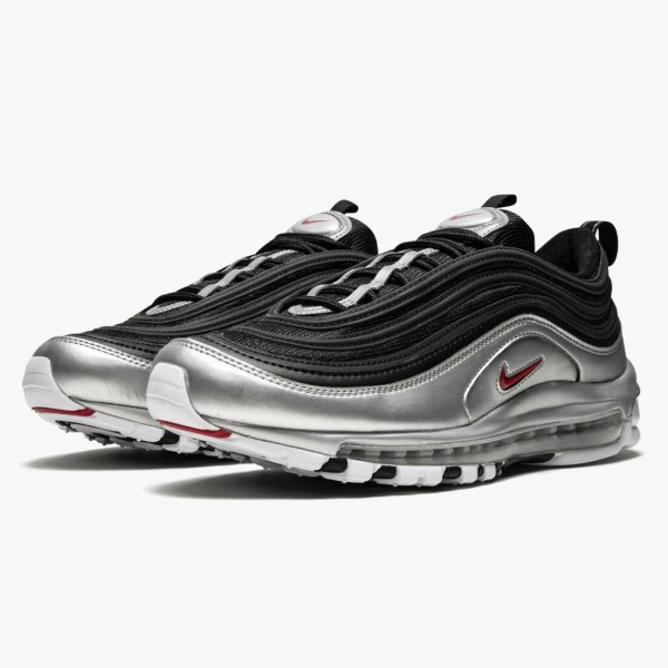 Kjøp  Nike Air Max 97 Sølv Svart AT5458 001 Dame/Herre Sko