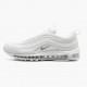 Hvit  Nike Air Max 97 Triple Hvit Wolf Grå 921826 101 Dame/Herre Sko