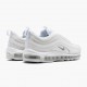 Hvit  Nike Air Max 97 Triple Hvit Wolf Grå 921826 101 Dame/Herre Sko