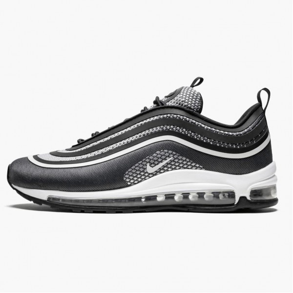 Nike Air Max 97 Ultra 17 Svart Pure Platine 918356 001 Dame/Herre 