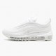 Blå  Nike Air Max 97 Hvit Pure Platine 921733 100 Dame/Herre Sneakers