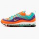 Kjøp  Nike Air Max 98 Cone 924462 800 Dame/Herre Sneakers