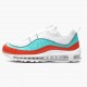 Blå  Nike Air Max 98 Cosmic Clay Light Aqua AT6640 801 Dame Sko