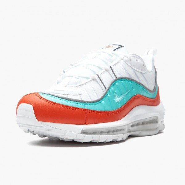 Blå  Nike Air Max 98 Cosmic Clay Light Aqua AT6640 801 Dame Sko