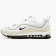 Hvit  Nike Air Max 98 Fossil AH6799 102 Dame/Herre Sko