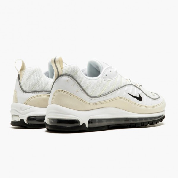 Hvit  Nike Air Max 98 Fossil AH6799 102 Dame/Herre Sko