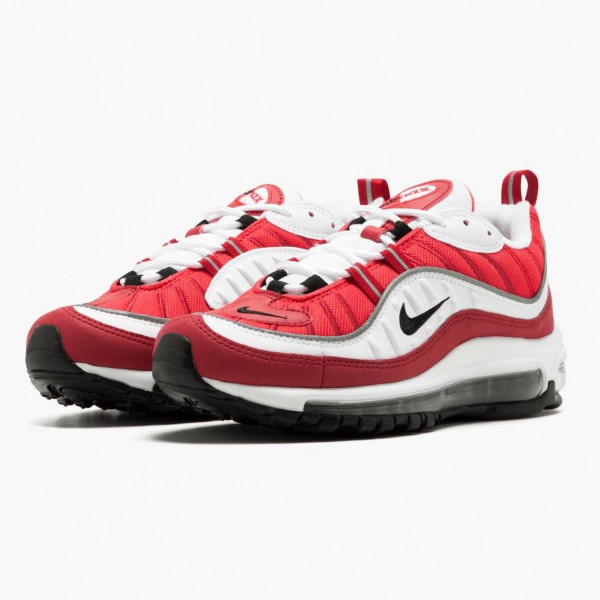 Billig  Nike Air Max 98 Gym Rød AH6799 101 Dame/Herre Sneakers