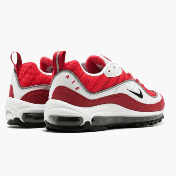 Billig  Nike Air Max 98 Gym Rød AH6799 101 Dame/Herre Sneakers