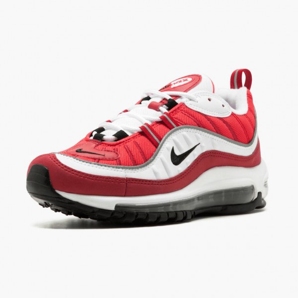 Billig  Nike Air Max 98 Gym Rød AH6799 101 Dame/Herre Sneakers