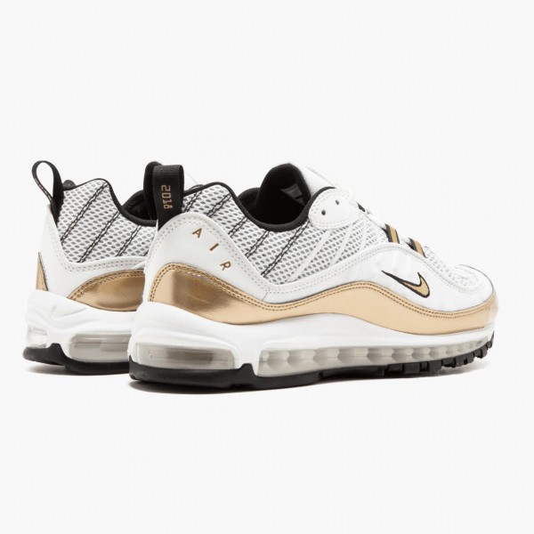 Svart  Nike Air Max 98 Hyperlocal UK 302 100 Dame/Herre Sneakers