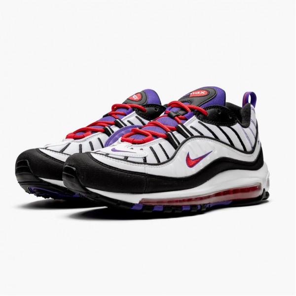 Rød  Nike Air Max 98 Raptors 640744 110 Dame/Herre Sko