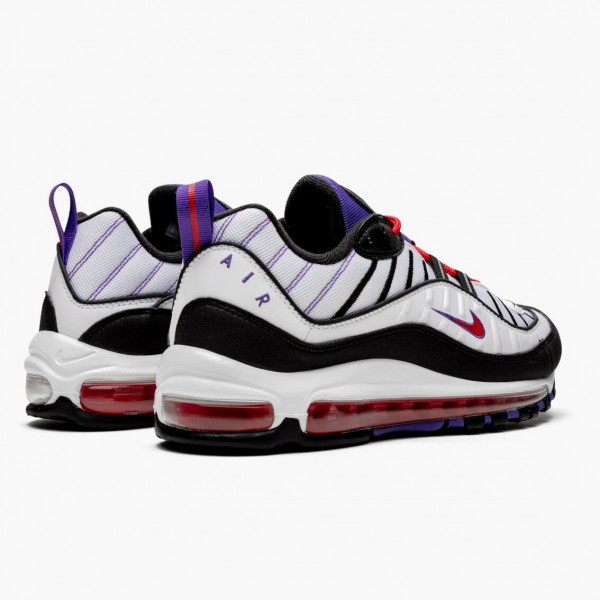 Rød  Nike Air Max 98 Raptors 640744 110 Dame/Herre Sko