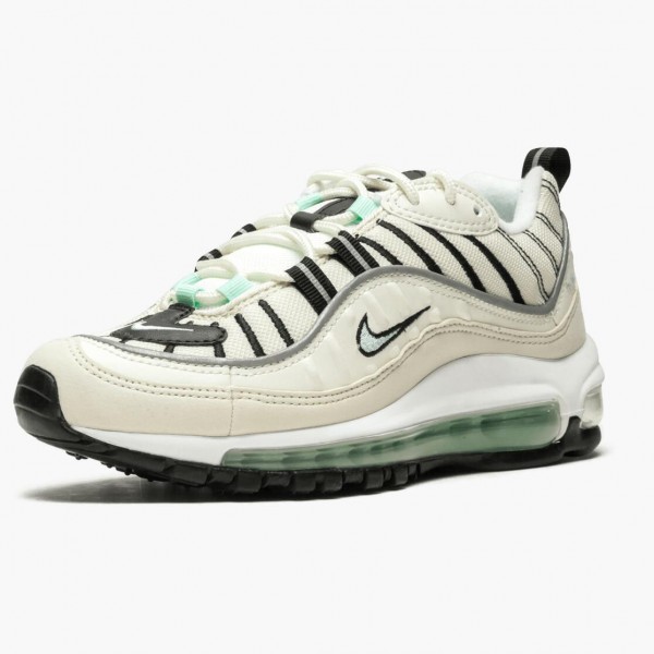 Butikk  Nike Air Max 98 Sail Igloo AH6799 105 Dame/Herre Sko