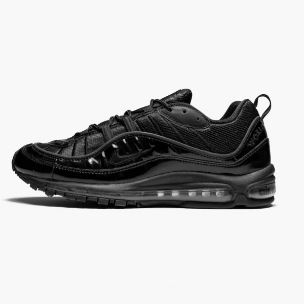 Nike Air Max 98 Supreme Svart 844694 001 Herre 