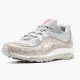 Rød  Nike Air Max 98 Supreme Snakeskin 844694 100 Dame/Herre Sneakers