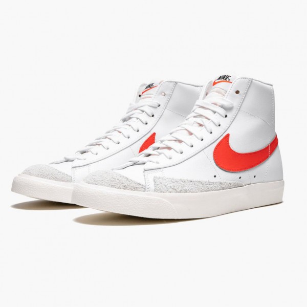 Rabatt  Nike Blazer Mid 77 Habanero Rød BQ6806 600 Dame/Herre Sko