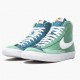 Blå  Nike Blazer Mid 77 Vintage Jade Ash Grønn CZ4609 300 Dame/Herre Sko