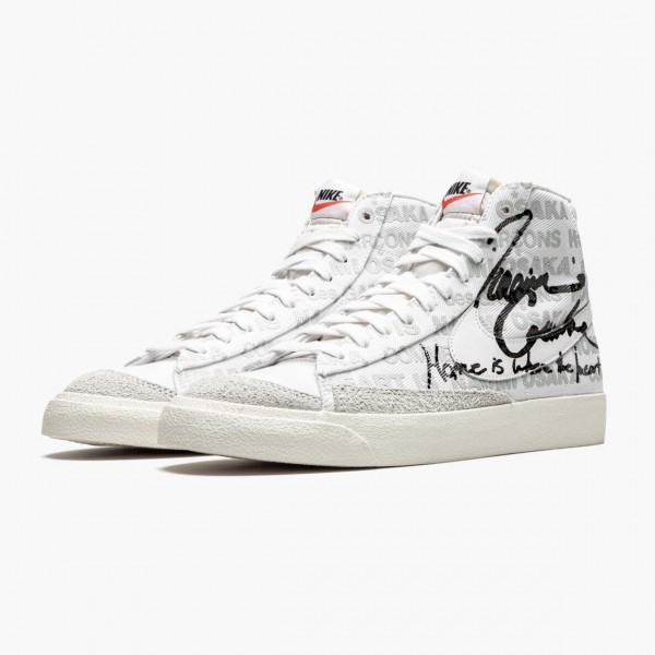 Brun  Nike Blazer Mid Comme des Garcons x Naomi Osaka DA5383 100 Dame/Herre Sko