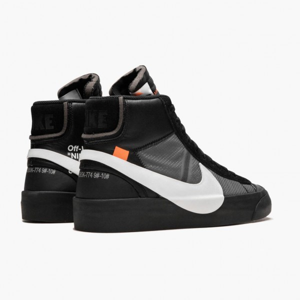 Kjøp  Nike Blazer Mid Off Hvit Grim Reaper AA3832 001 Dame/Herre Sneakers