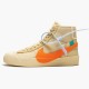 Kjøp  Nike Blazer Mid Off-Hvit All Hallows Eve AA3832 700 Dame/Herre Sneakers