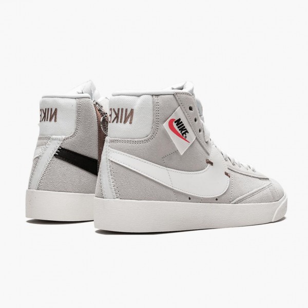 Ny  Nike Blazer Mid Rebel Off Hvit BQ4022 101 Dame/Herre Sneakers