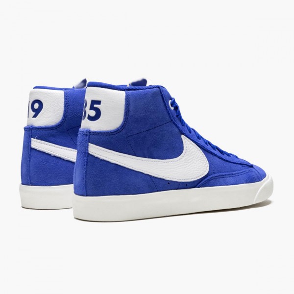 Blå  Nike Blazer Mid Stranger Things Independence Day Pack CZ9441 400 Dame/Herre Sko