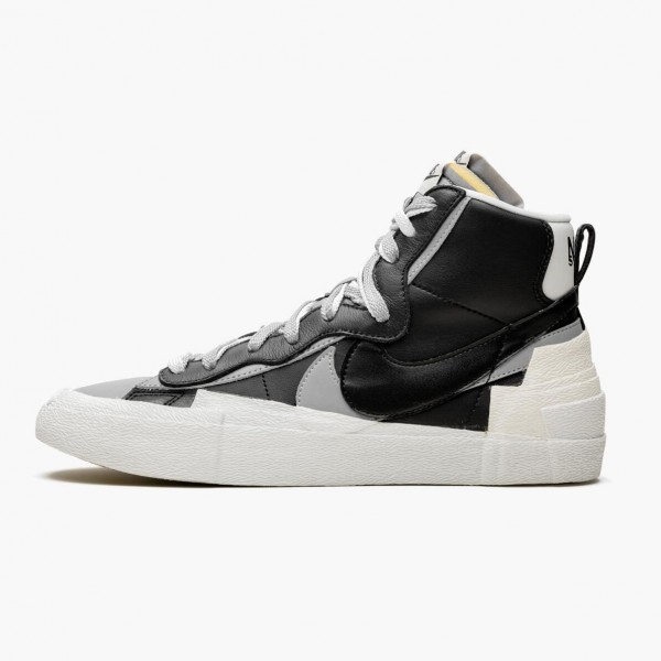 Nike Blazer Mid sacai Svart Grå BV0072 002 Dame/Herre