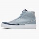 Svart  Nike SB Blazer Mid Edge Hack Pack Obsidian Mist CI3833 401 Dame/Herre Sneakers