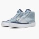 Svart  Nike SB Blazer Mid Edge Hack Pack Obsidian Mist CI3833 401 Dame/Herre Sneakers