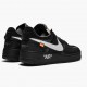 Hvit  Nike Air Force 1 Low Off Hvit Svart Hvit AO4606 001 Herre Sko