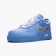 Butikk  Nike Air Force 1 Low Off Hvit MCA University Blå Sneakers